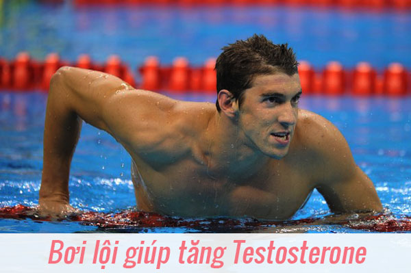Bơi lội giúp tăng Testosterone